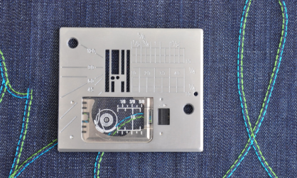 Geradstichplatte Geradstichplatte